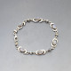 Blue Moonstone Silver Bracelet 