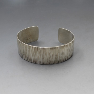Designer Silver Cuff Bracelet
