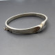 Quinn Sterling Silver Bangle