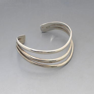 Sterling Silver Cuff Bangle - 23 Grams
