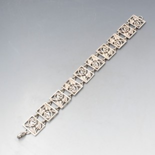 Silver Rennie Mackintosh Bracelet