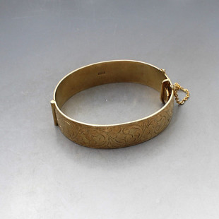 RPH Jewellery Birmingham Gold Vermeil Bangle