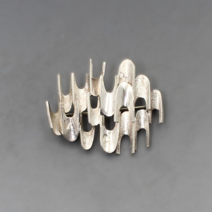 Ernest Blyth for Ivan  Tarratt Ltd Modernist Brooch