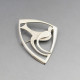 Andrew Coomber  Silver Bird Brooch