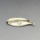 Herman Siersbol Silver Leaf Brooch