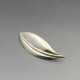 Vintage Herman Siersbol Silver Leaf Brooch