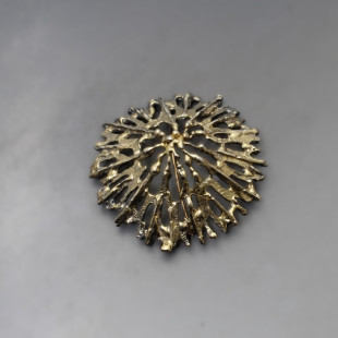 Jane Watling Gold Vermeil Brooch