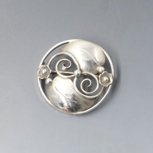 C Brumberg Hansen Danish Brooch