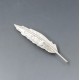 Thomas Ebbut Silver Leaf Brooch