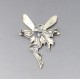   Silver Fairy Brooch