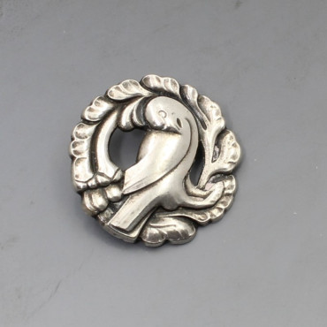 Georg Jensen Wendel Dove Brooch #134