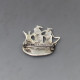 Shipton and Co Silver Mayflower Ship Brooch