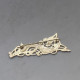 Tain Silver Kells Dragon Brooch