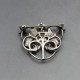 Ola Gorie Silver Love Birds Brooch