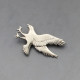 Ola Gorie Silver Bird of Prey Brooch