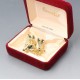  Camelot Two Owl Brooch