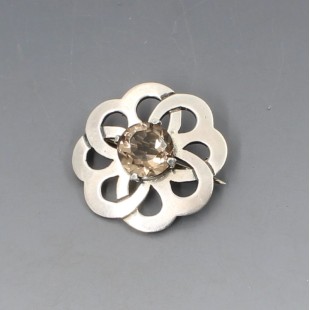 John Fraser Inverness Silver Brooch 1965