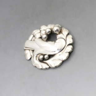 Georg Jensen Silver Dove Brooch #165