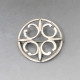 Ola Gorie Silver Celtic Brooch