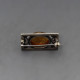 Bernard Instone Style Amber and Silver  Brooch 