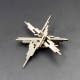 Ernest Blyth for Ivan  Tarratt Ltd Silver "Cortina" Brooch 1966