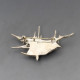  JUHLS Norway Silver "Tundra" Brooch