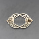 Sterling Silver Celtic Brooch