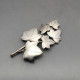 Geoffrey Bellamy  Silver Leaves Brooch