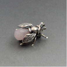 Jens J Aagaard  Small Silver Bug Brooch
