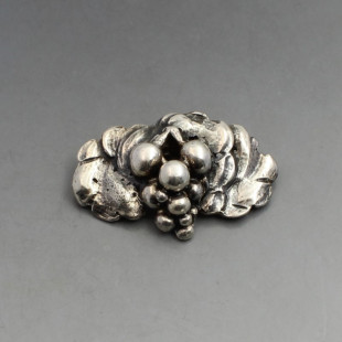 Erik Dennung Denmark Silver Brooch
