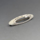 Ola Gorie Silver Oval Brooch