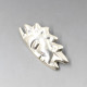 Mexico Silver Half Sun Brooch