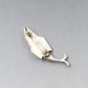 Silver and Abelone Shell Fish Brooch