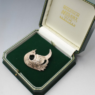 Malcolm Appleby Silver Maeshowe Dragon Brooch