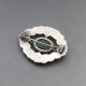 Torben Herman Meier Chalcedony and Silver Brooch