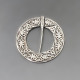 Alexander Ritchie Style Silver Penannular  Brooch