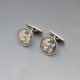 Carl Brumberg Hansen Denmark 830 Silver Cufflinks