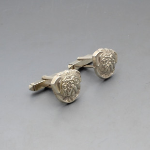 Silver Bulldog Cufflinks