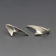 Bent Knudsen Silver Earrings