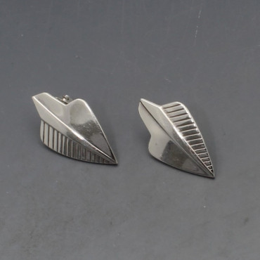 Hugo Grun Denmark Silver Earrings