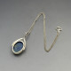 Lapis Lazuli and Silver Pendant