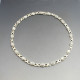 Mother of Pearl and Silver Necklace