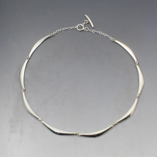 Aare & Krogh  Denmark  Silver Link Necklace