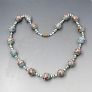 Venetian Wedding Cake Beads Necklace