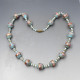 Vintage Venetian Wedding Cake Beads Necklace