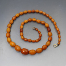 Natural Butterscotch Amber Beads