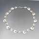SIlver Modernist Swirls Link Necklace