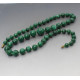Malachite Beads Necklace - 23 Inches