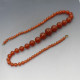 Vintage Carnelian Beads Necklace