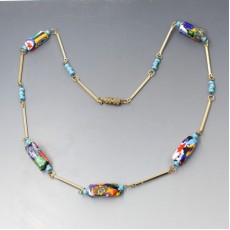Venetian Murano Glass Beads Necklace